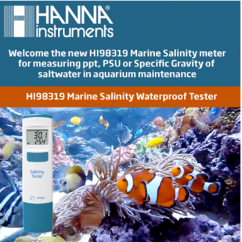 HANNA HI98319 Marine Salinity Tester, wasserdicht