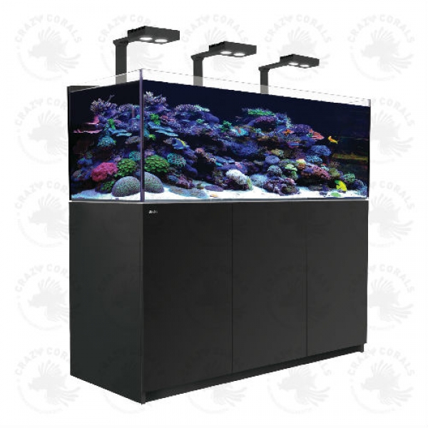 Red Sea REEFER Aquarium 525XL Deluxe Schwarz (150 cm Länge / 409 Liter)