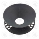 Swiss Marine Aquatics Screen Top Feeding Portal Funnel / Aquarium Nets Fütterungsöffnung Trichter (schwarz)