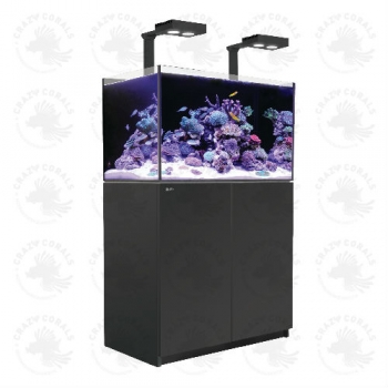 Red Sea REEFER Aquarium 250 Deluxe Schwarz (90 cm Länge / 204 Liter)