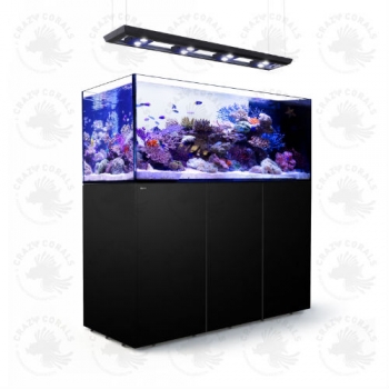 Red Sea Reefer Peninsula P650 Deluxe  Komplettsystem - Schwarz  (incl. 3 X RL 160 & Pendant)