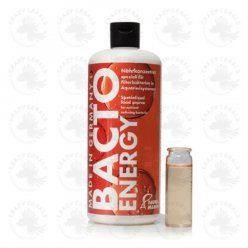 Faun Marin Bacto Energy 500ml Nährkonzentrat speziell für Filterbakterien in Aquariensystemen.