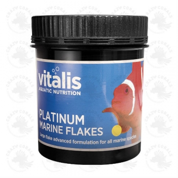 Vitalis Platinum Marine Flakes 40g (Platinum-Flocken für Meerwasserfische)