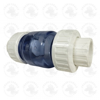 PVC Rückschlagventil Ø 32mm weiß