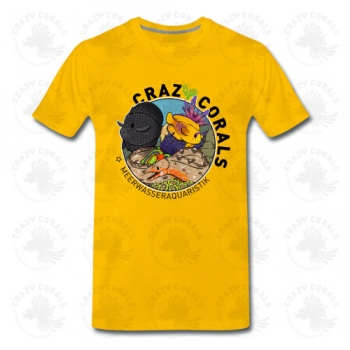 Crazy Corals T-Shirt Yellow