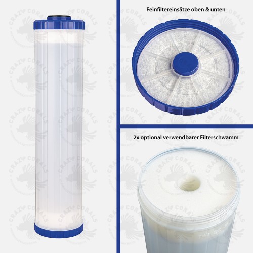 thumbnail: ARKA MyAqua Multifilter 4 L - Universele Filterbehuizing Met Binnenpatroon En Toebehoren - Tot 28 Bar