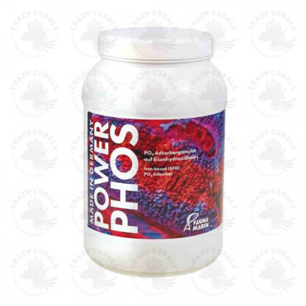 Fauna Marin Power Phos 5500ml Dose - Adsorbergranulat auf Eisenhydroxydbasis gegen Phosphate und Silikat