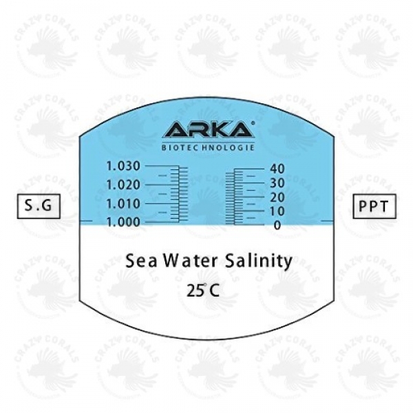 ARKA Refraktometer mit automatischen Temperaturausgleich LED