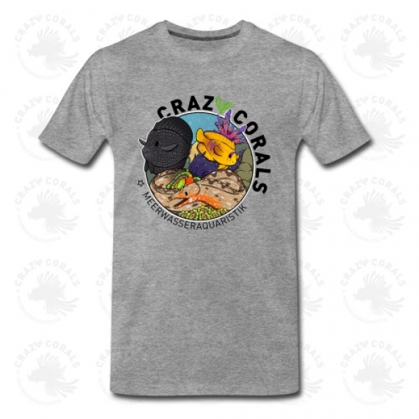 Crazy Corals T-Shirt Grau meliert