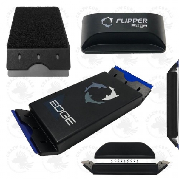 FLIPPER EDGE 2 IN 1 SCHWIMMENDER MAGNETISCHER AQUARIUM-ALGENREINIGER (STANDARD)
